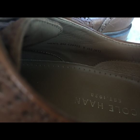 Cole Haan Madison Grand Cap Toe Oxford Brown 8 - Picture 4 of 7